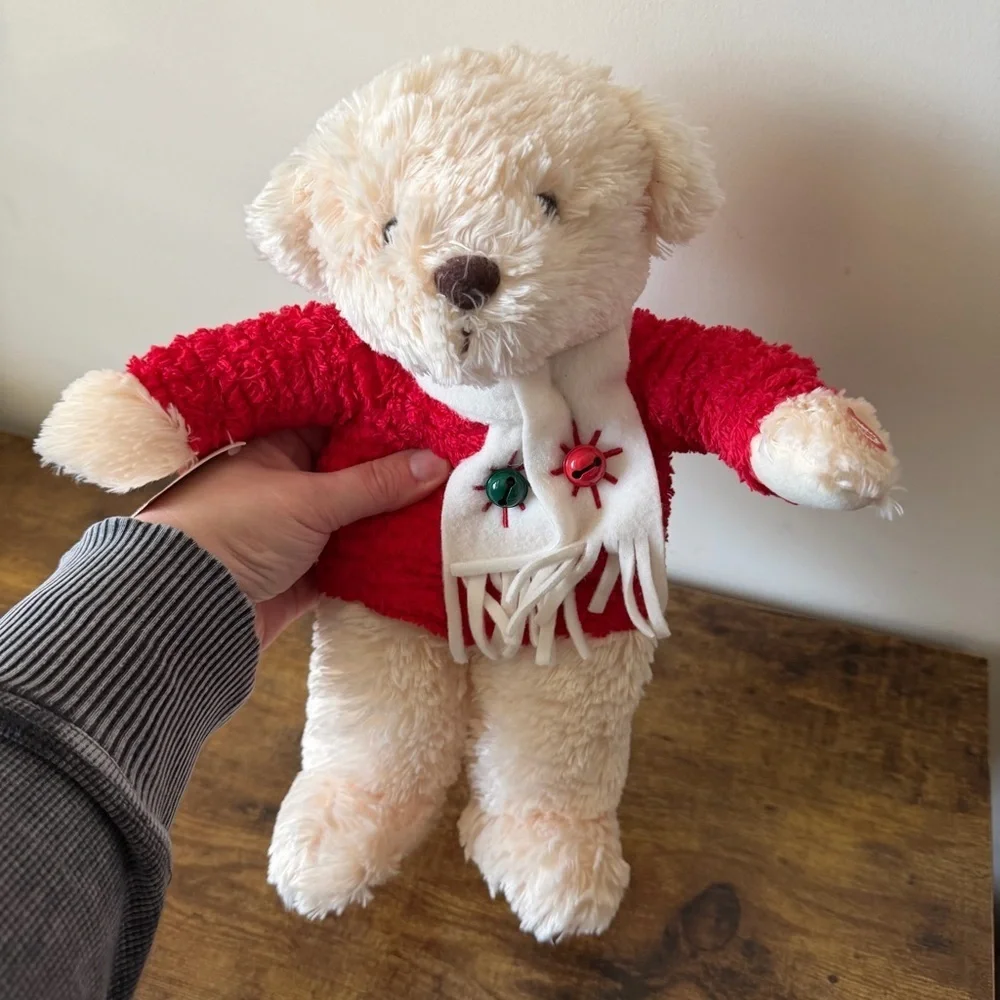 Vintage Hallmark Jingle Bear Plush